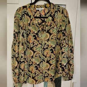 Rose+Olive Floral Blouse